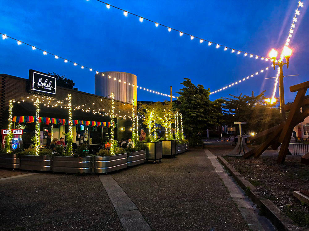 Exterior lighting project